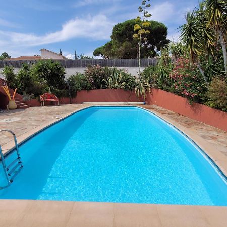 Villa Palm' Issambres 6-7 Personnes, Clim, Avec Piscine, Jardin Et Parking Prives La Garonnette-Plage Exterior foto