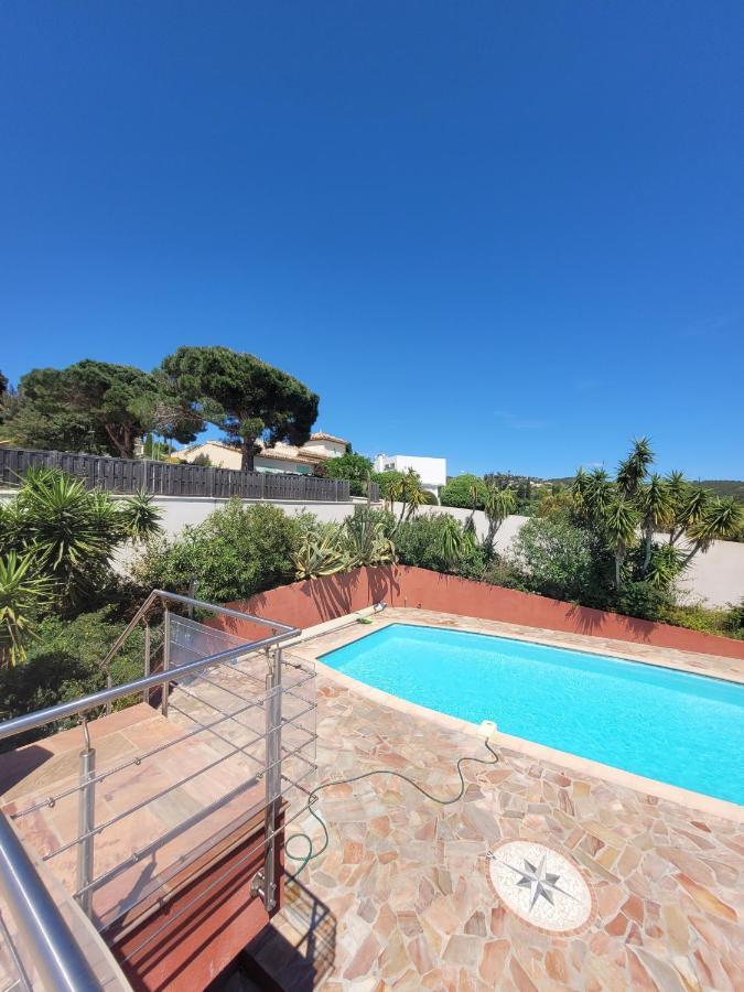 Villa Palm' Issambres 6-7 Personnes, Clim, Avec Piscine, Jardin Et Parking Prives La Garonnette-Plage Exterior foto