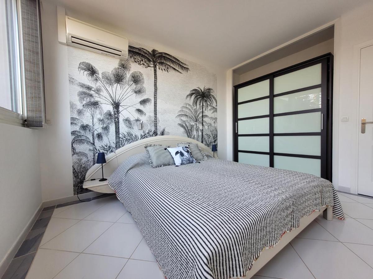 Villa Palm' Issambres 6-7 Personnes, Clim, Avec Piscine, Jardin Et Parking Prives La Garonnette-Plage Exterior foto