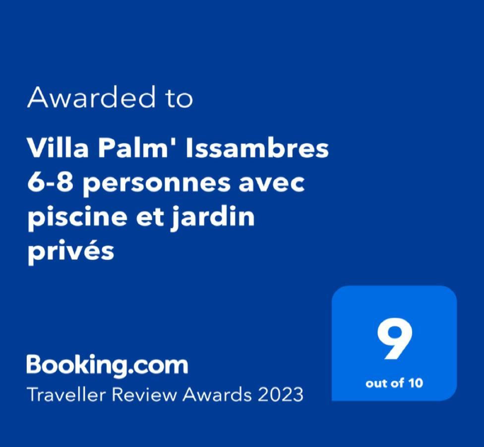 Villa Palm' Issambres 6-7 Personnes, Clim, Avec Piscine, Jardin Et Parking Prives La Garonnette-Plage Exterior foto