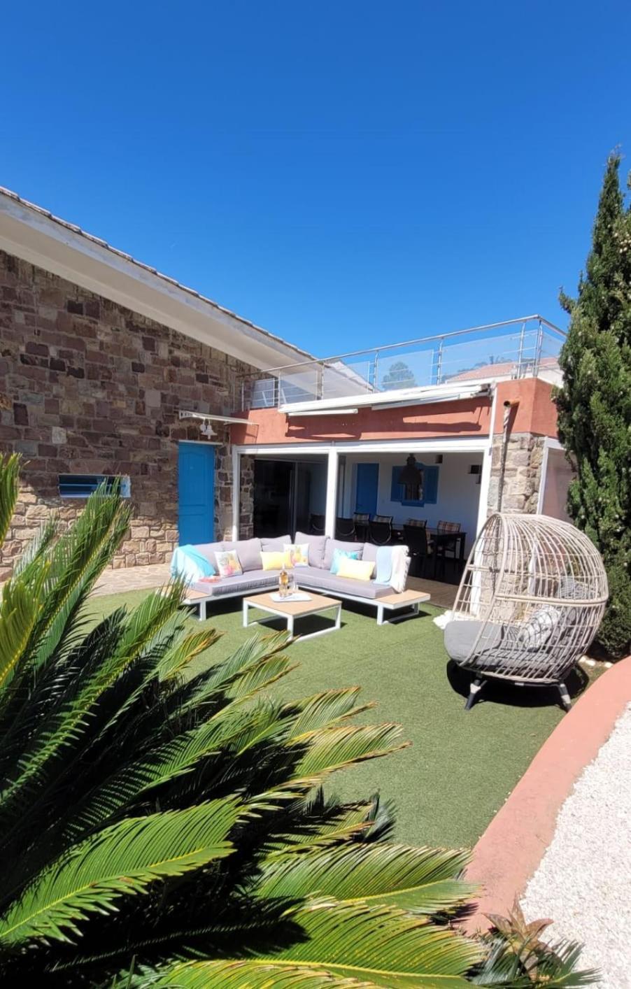 Villa Palm' Issambres 6-7 Personnes, Clim, Avec Piscine, Jardin Et Parking Prives La Garonnette-Plage Exterior foto